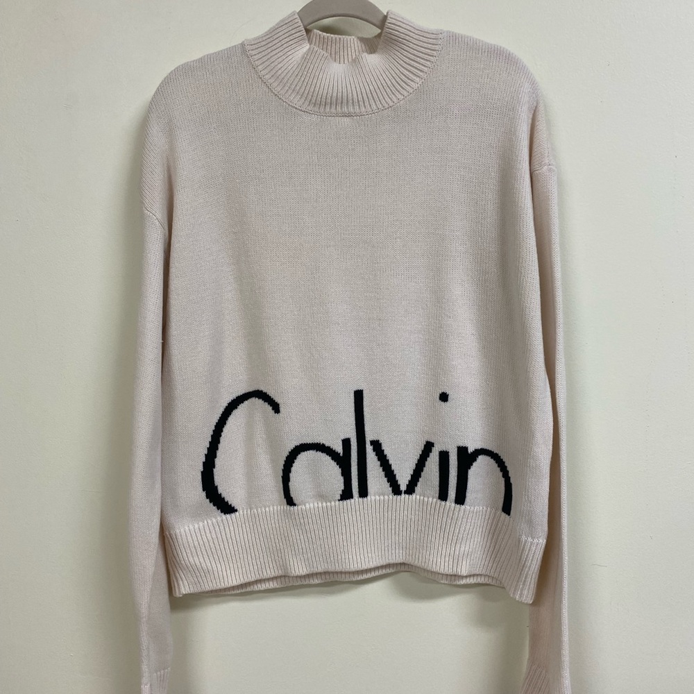 Calvin Klein Logo Sweater - size XL